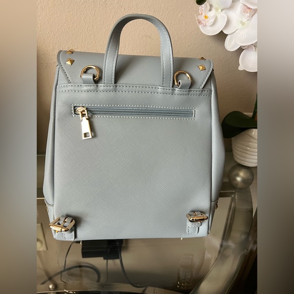 Glass Ladder & Co Diana Mini Convertible Backpack with Wallet - Catalina/Studded - Picture 4 of 13